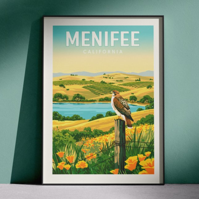 Vintage Menifee California Poster (Creator Uploaded)