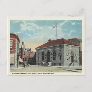 Vintage Menominee Michigan Postcard