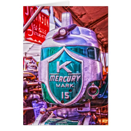 Vintage Mercury Cards (Front)