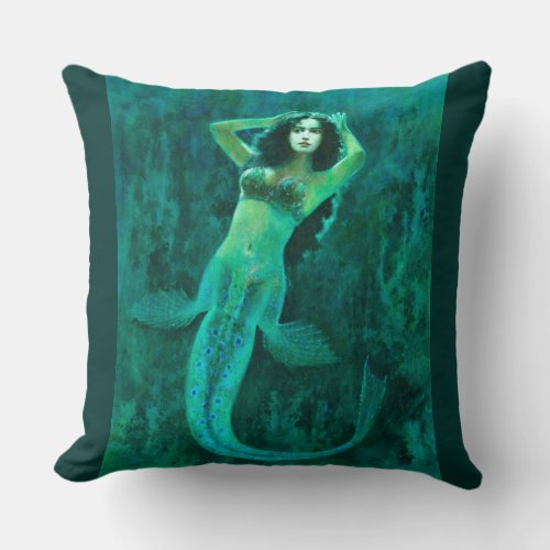 Vintage Mermaid Cushion