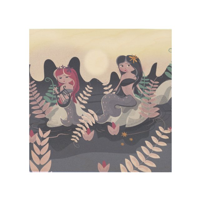 Vintage Mermaid Print (Front)