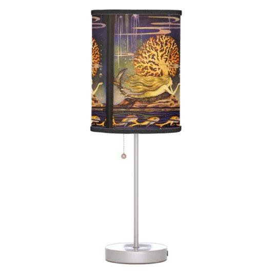 Vintage Mermaid Table Lamp (Right)