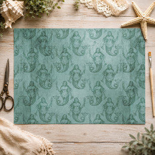 Vintage Mermaid Tissue Paper