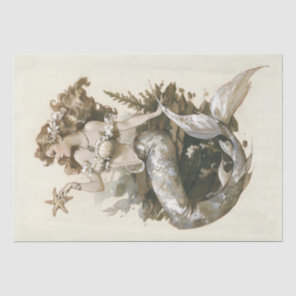 Vintage Mermaid Tissue Paper