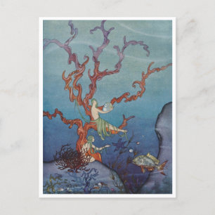 Vintage Mermaids The Sea Nymphs Postcard