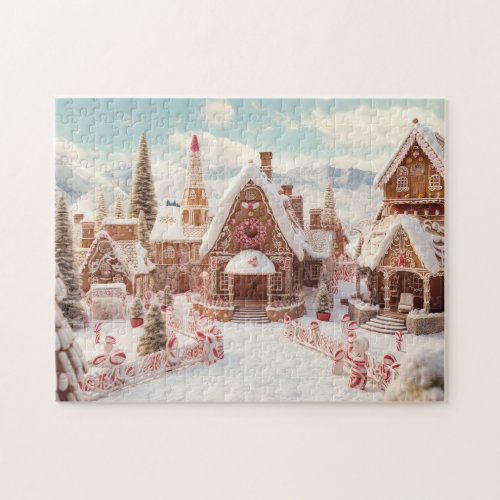 Vintage Merry Christmas Jigsaw Puzzle