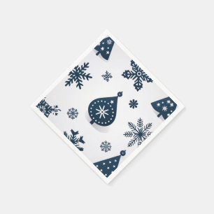 Vintage Merry Christmas Napkins