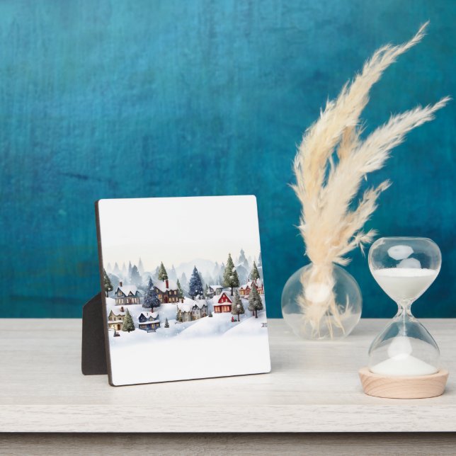 Vintage Merry Christmas Plaque (Insitu)