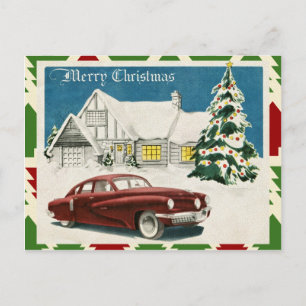 Vintage Merry Christmas Postcard