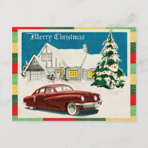 Vintage Merry Christmas Postcard