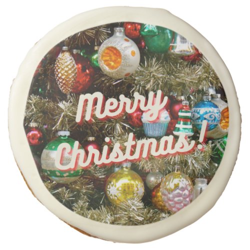 Vintage Merry Christmas Sugar Cookies