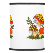 Vintage Merry Mushroom Lamp Shade (Right)