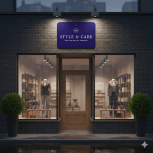 Vintage Metal Sign to Brighten Shop or Home Spaces