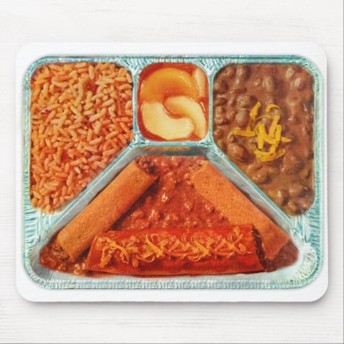 Vintage Mexican TV Dinner Mouse Pad