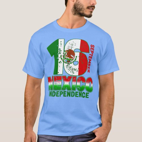 Vintage Mexico Independence Day 2022 Mexican Pride T_Shirt