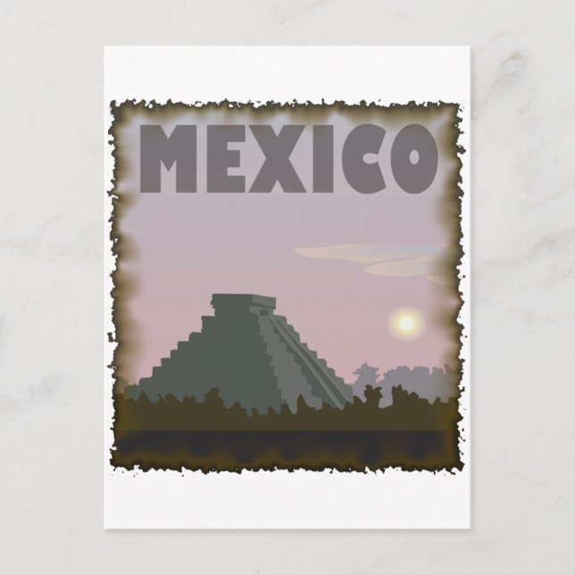 Vintage Mexico Postcard (Front)