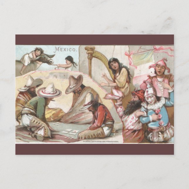 Vintage Mexico Postcard (Front)