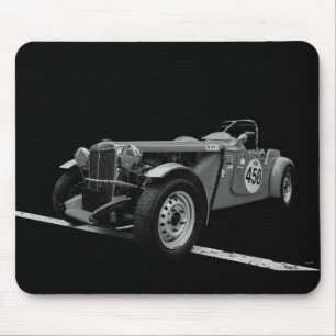 Vintage MG Number 450 Race Car Mouse Pad