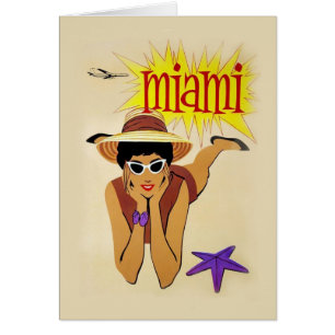 Vintage Miami Beach Cards