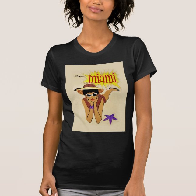 Vintage Miami Beach T-Shirt (Front)