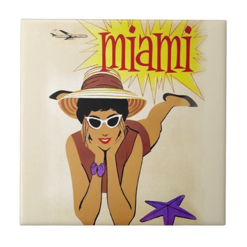 Vintage Miami Beach Tile