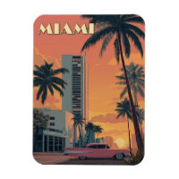 Vintage Miami Florida Travel