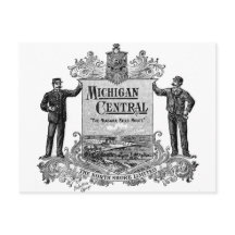 VINTAGE MICHIGAN CENTRAL RAILROAD LOGO
