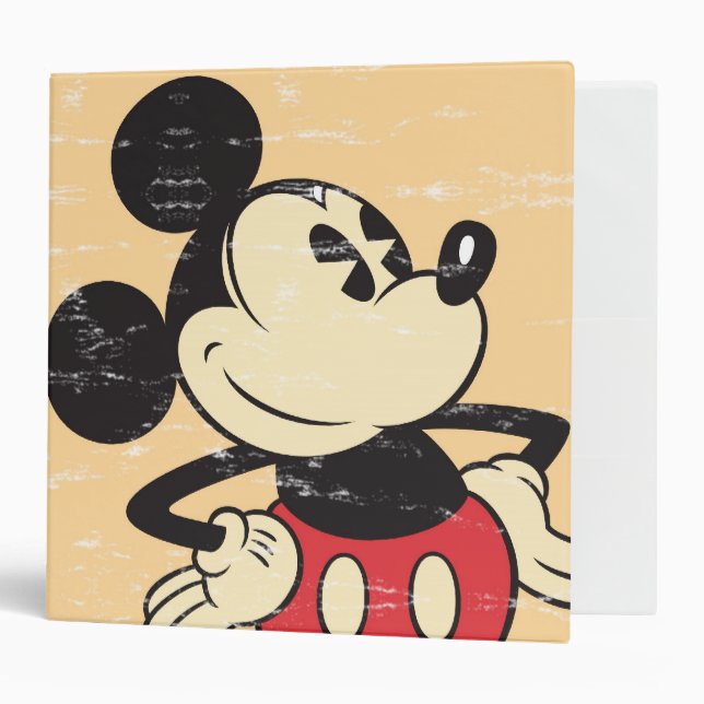 Vintage Mickey Binder (Front/Inside)