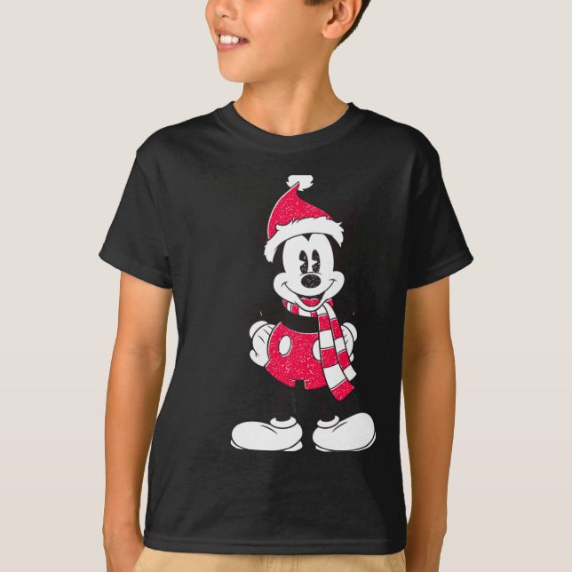 Vintage Mickey Festive Fun  T-Shirt (Front)