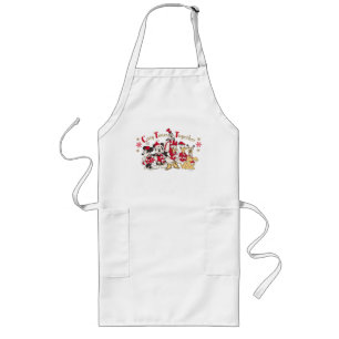 Vintage Mickey & Friends   Cozy Times Together Long Apron