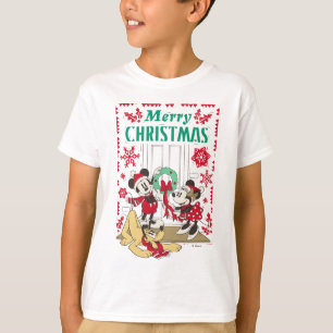Vintage Mickey & Friends Merry Christmas T-Shirt
