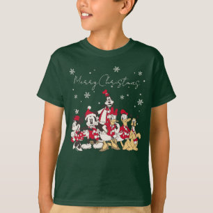 Vintage Mickey & Friends   Merry Christmas T-Shirt