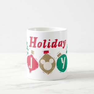 Vintage Mickey Holiday Joy Coffee Mug