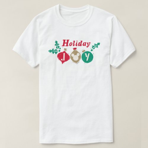 Vintage Mickey  Holiday Joy T_Shirt