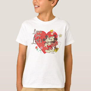 Vintage Mickey & Minnie Love You Lots T-Shirt