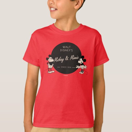 Vintage Mickey  Minnie T_Shirt