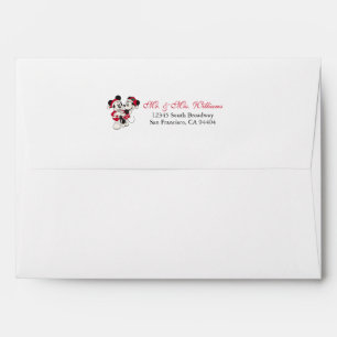 Vintage Mickey & Minnie Warm & Cozy Envelope