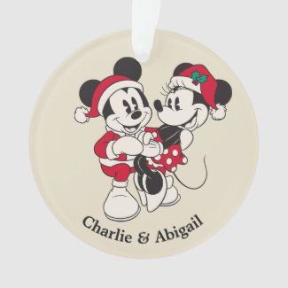 Vintage Mickey & Minnie | Warm & Cozy Ornament