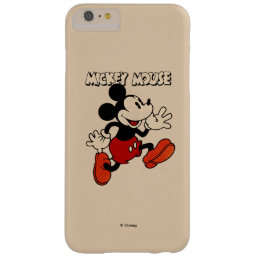 Vintage Mickey Mouse Barely There iPhone 6 Plus Case