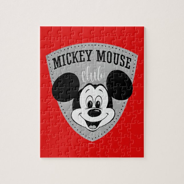 Vintage Mickey Mouse Club Jigsaw Puzzle (Vertical)