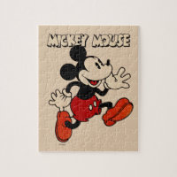 Vintage Mickey Mouse Jigsaw Puzzle