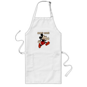 Vintage Mickey Mouse Long Apron