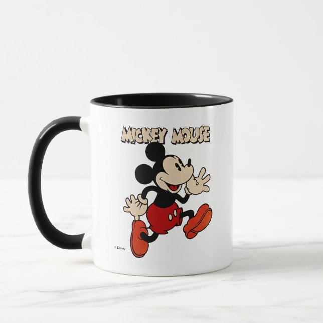 Vintage Mickey Mouse Mug (Left)