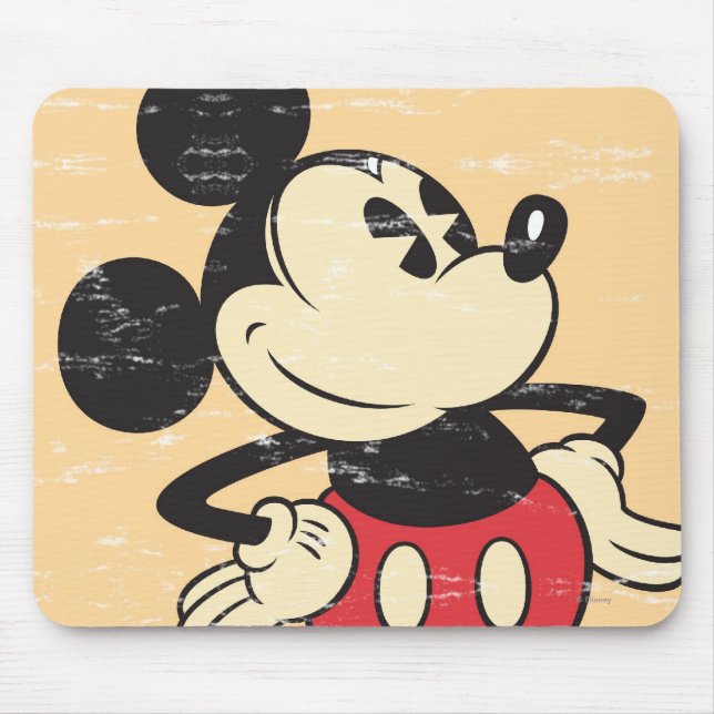 Vintage Mickey Mouse Pad (Front)