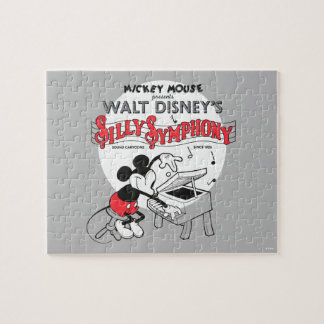 Vintage Mickey Mouse Silly Symphony Jigsaw Puzzle