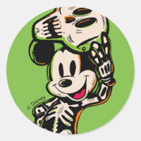Vintage Mickey Mouse Skeleton Costume