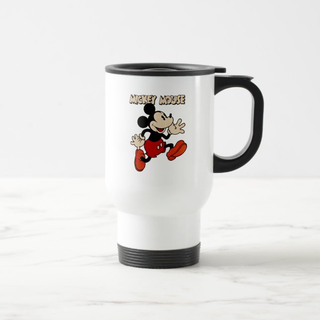 Vintage Mickey Mouse Travel Mug (Right)