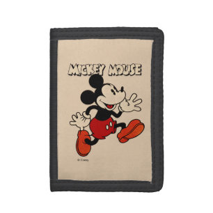 Vintage Mickey Mouse Tri-fold Wallet