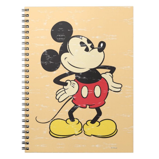 Vintage Mickey Notebook (Front)