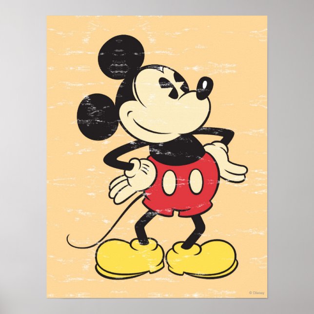 Vintage Mickey Poster (Front)